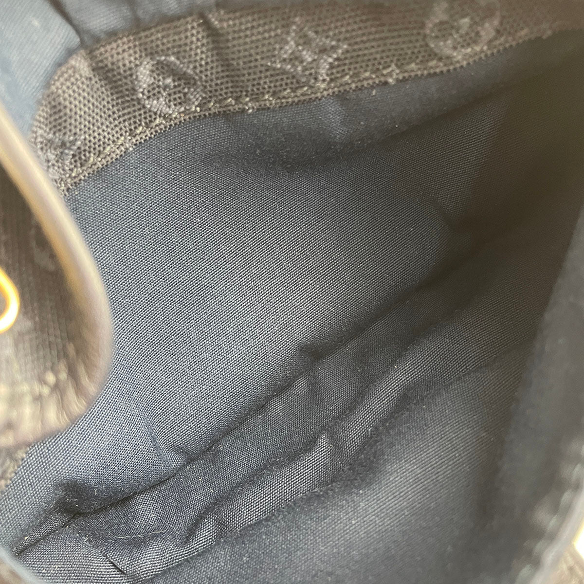 Louis Vuitton Monogram Mini Ann Sophie Canvas Fabric Navy Pouch 4889