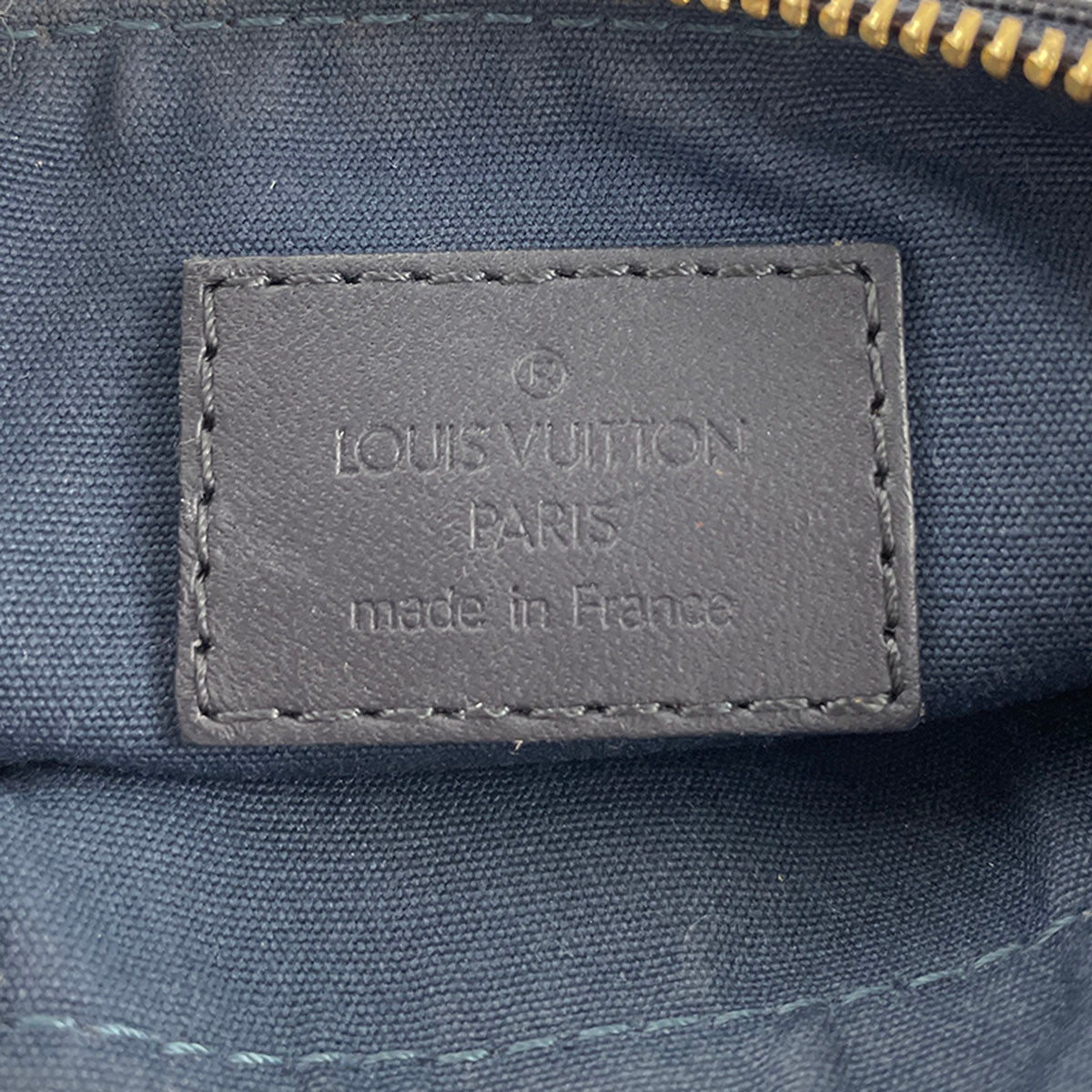 Louis Vuitton Monogram Mini Ann Sophie Canvas Fabric Navy Pouch 4889
