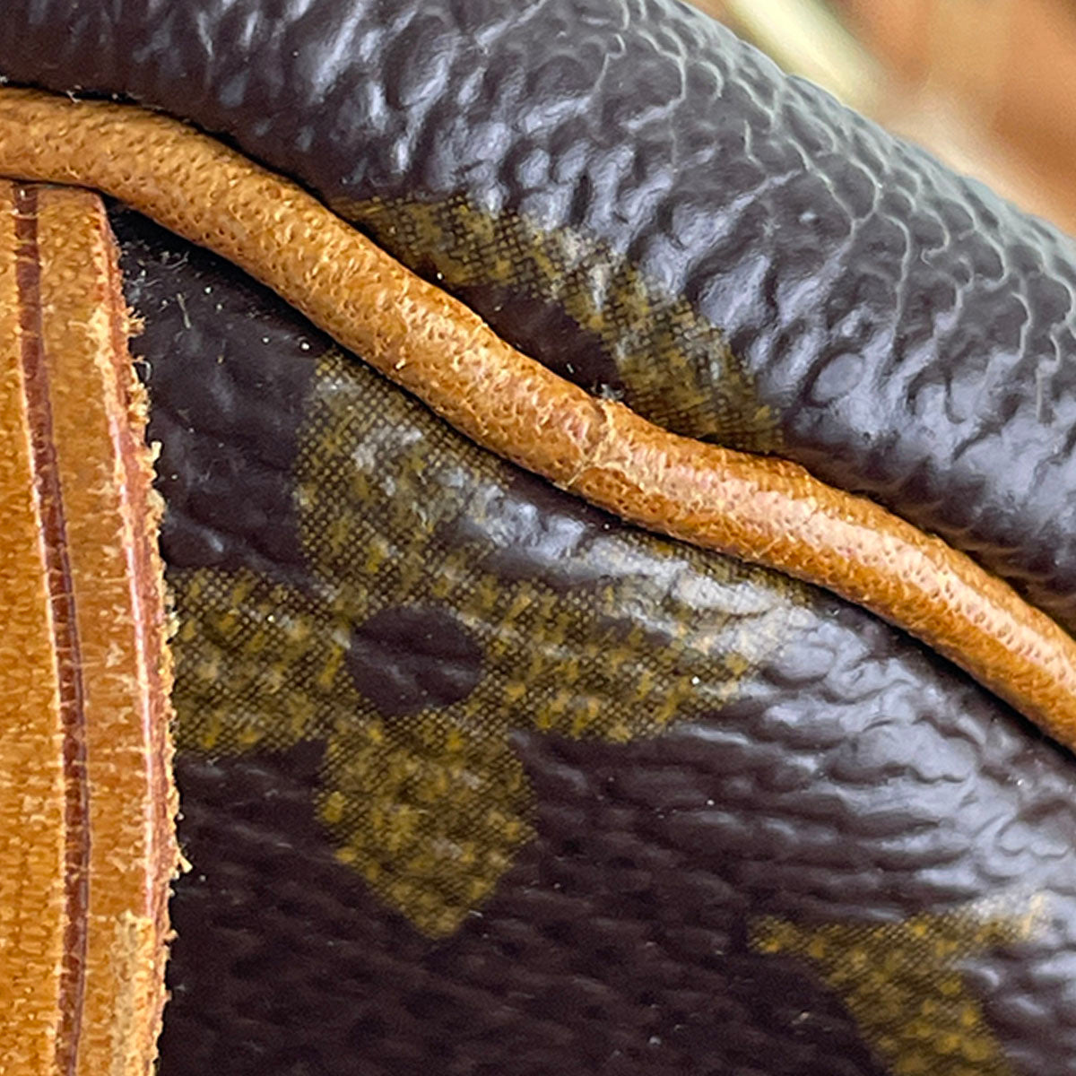 Louis Vuitton Monogram Speedy 30 Coated Canvas Fabric Brown Handbag 4865