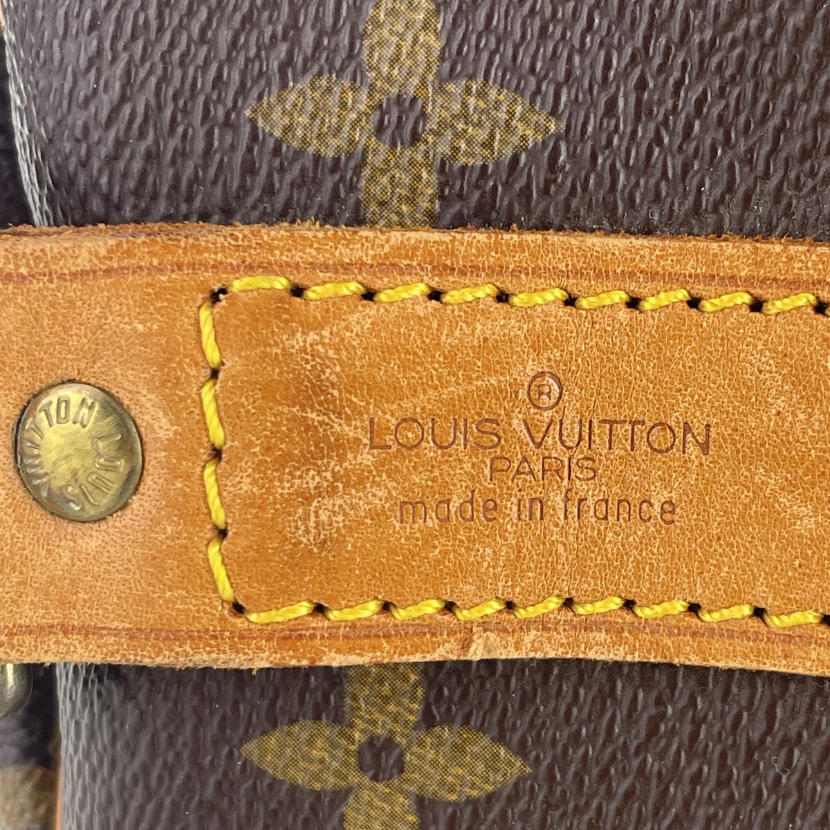 Louis Vuitton Monogram Keepall Bandouliere 50 Coated Canvas Boston Bag 4911