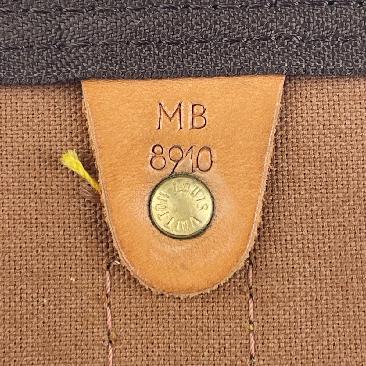 Louis Vuitton Monogram Keepall 50 Leather Fabric Brown Boston Bag 4662