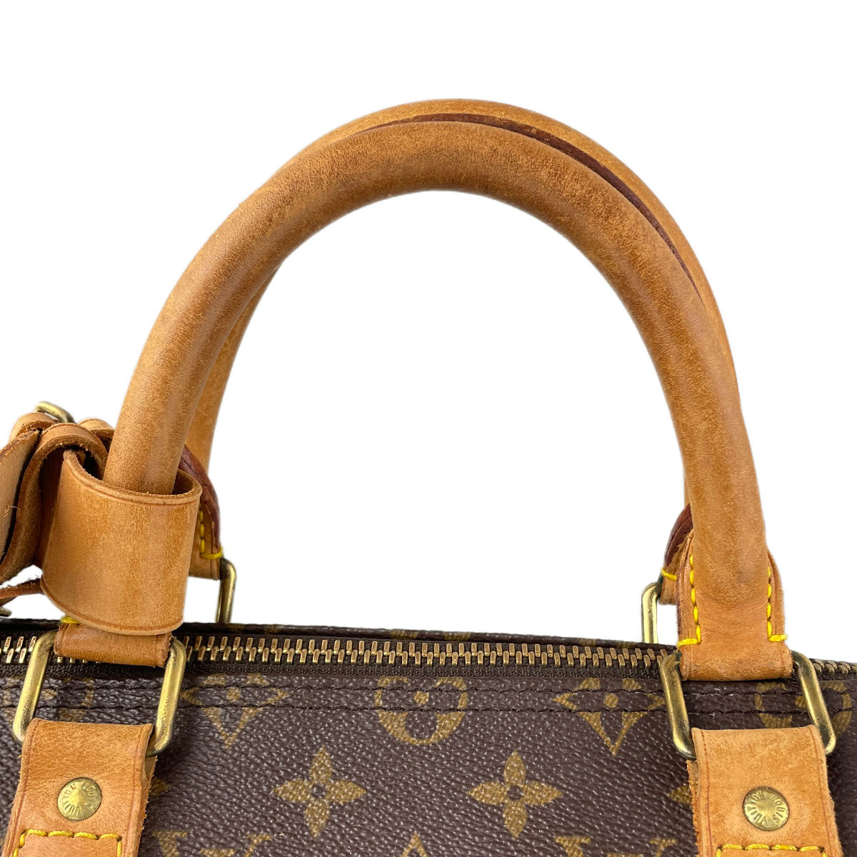 Louis Vuitton Monogram Keepall Bandouliere 50 Coated Canvas Boston Bag 4869