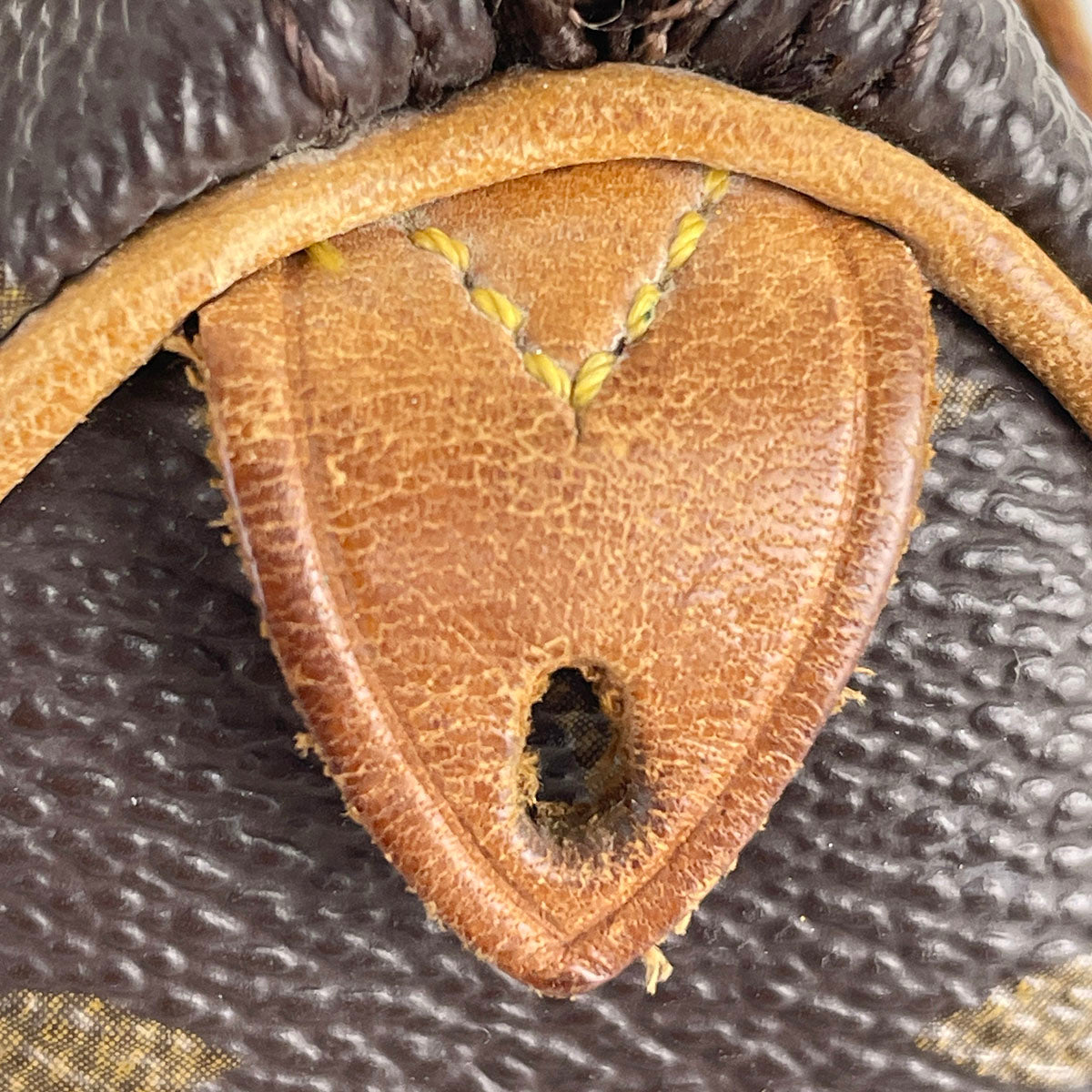 Louis Vuitton Monogram Mini speedy 2way Coated Canvas Fabric Brown Handbag 4901