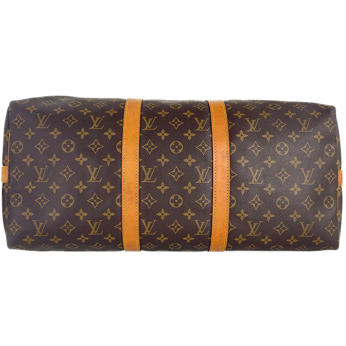 Louis Vuitton Monogram Keepall Bandouliere 50 Coated Canvas Boston Bag 4911