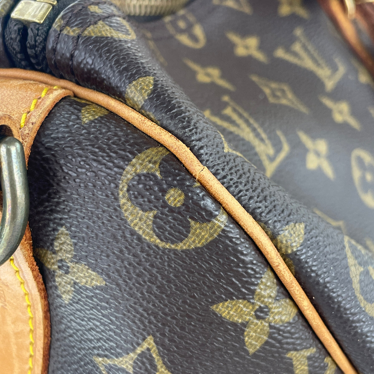 Louis Vuitton Monogram Keepall Bandouliere 50 Coated Canvas Boston Bag 4911
