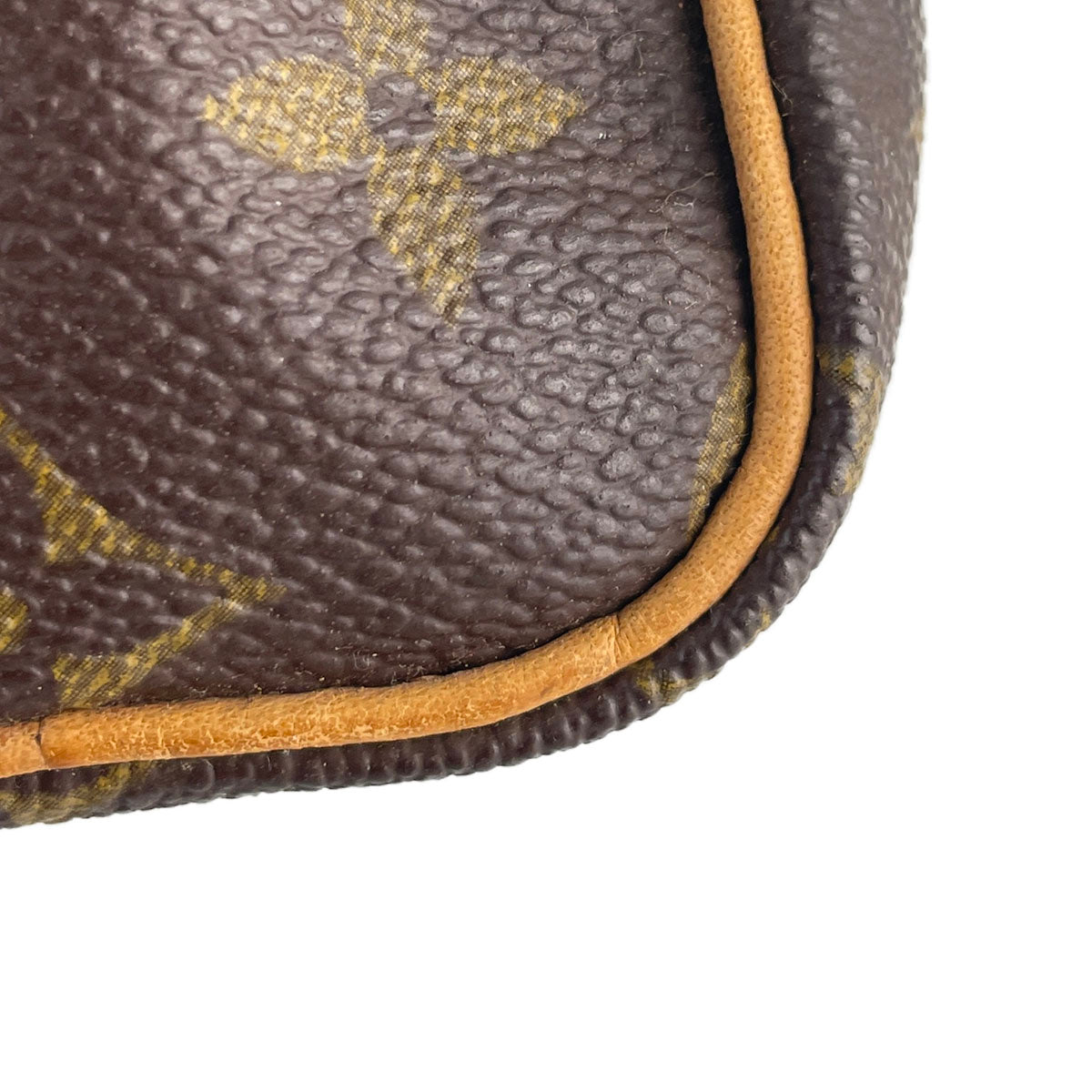 Louis Vuitton Monogram Mini speedy 2way Coated Canvas Fabric Brown Handbag 4860