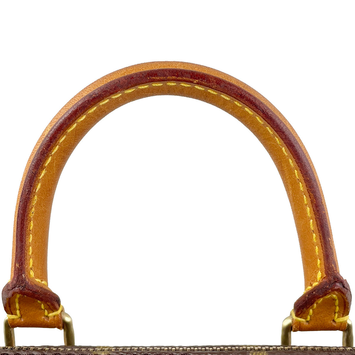 Louis Vuitton Monogram Mini speedy Coated Canvas Fabric Brown 2way Handbag 4944