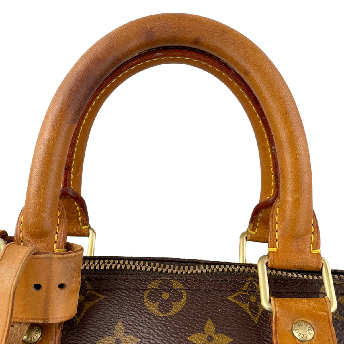 Louis Vuitton Monogram Keepall 45 Coated Canvas Fabric Brown Boston Bag 4824