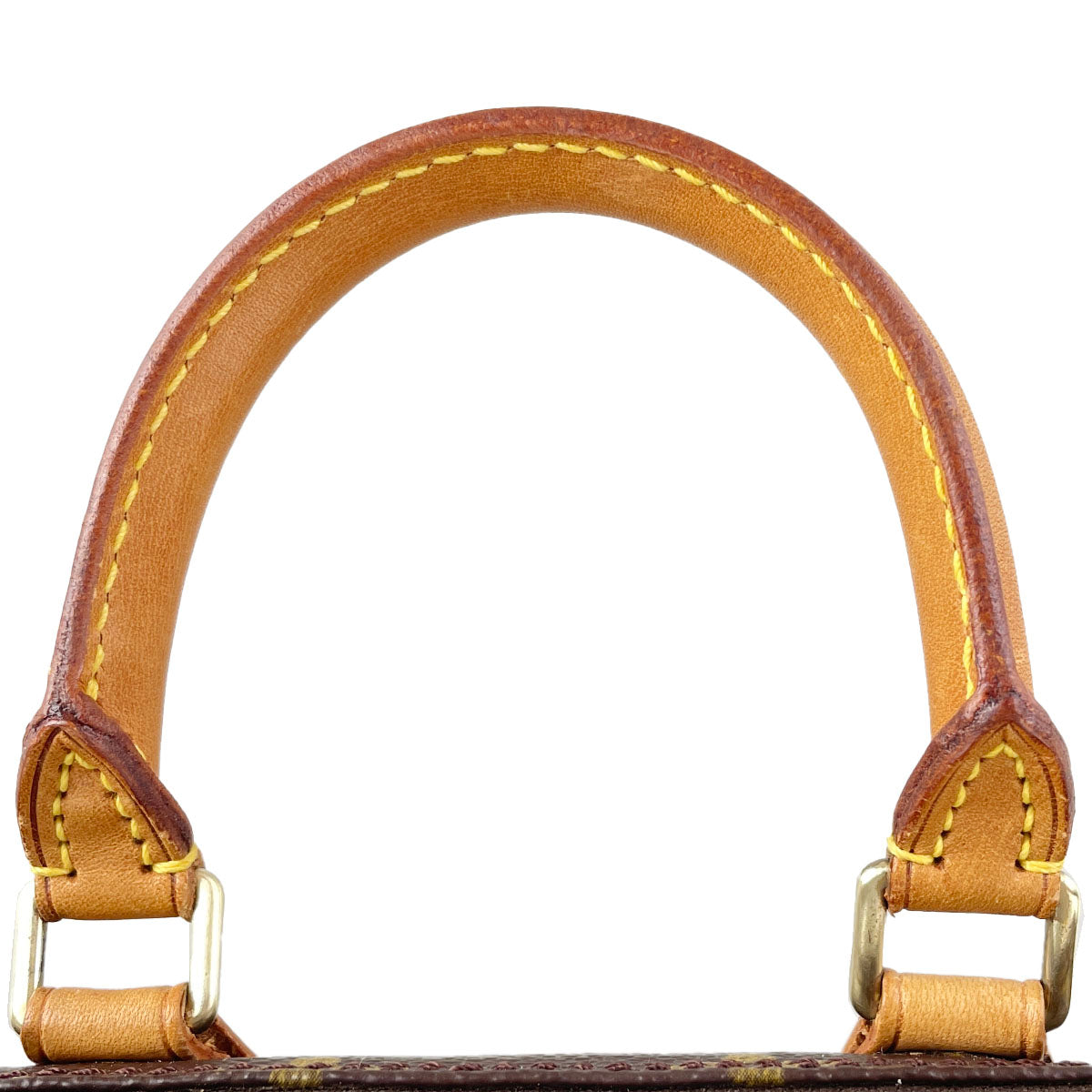 Louis Vuitton Monogram Mini speedy Coated Canvas Fabric Brown Handbag 4930