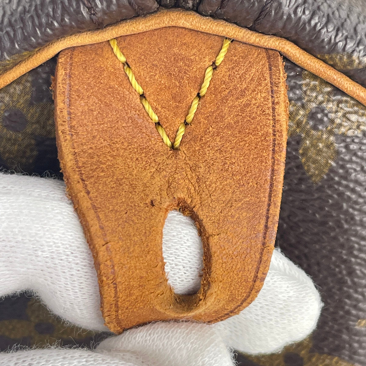 Louis Vuitton Monogram Speedy 30 Coated Canvas Fabric Brown Handbag 4909