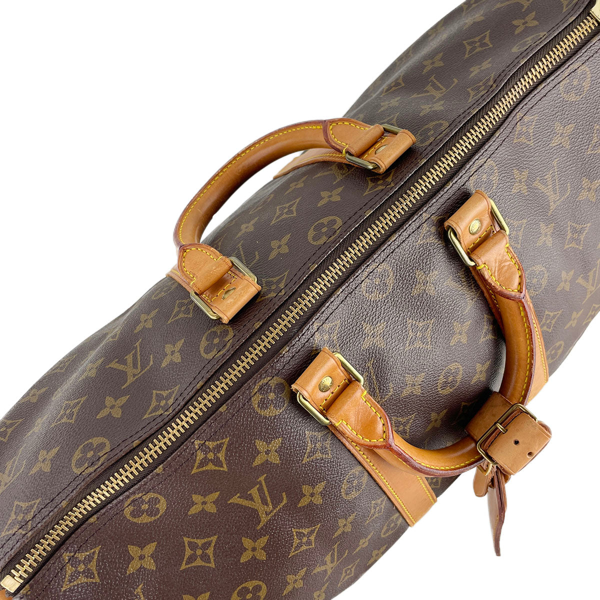 Louis Vuitton Monogram Keepall Bandouliere 45 Coated Canvas Boston Bag 4904