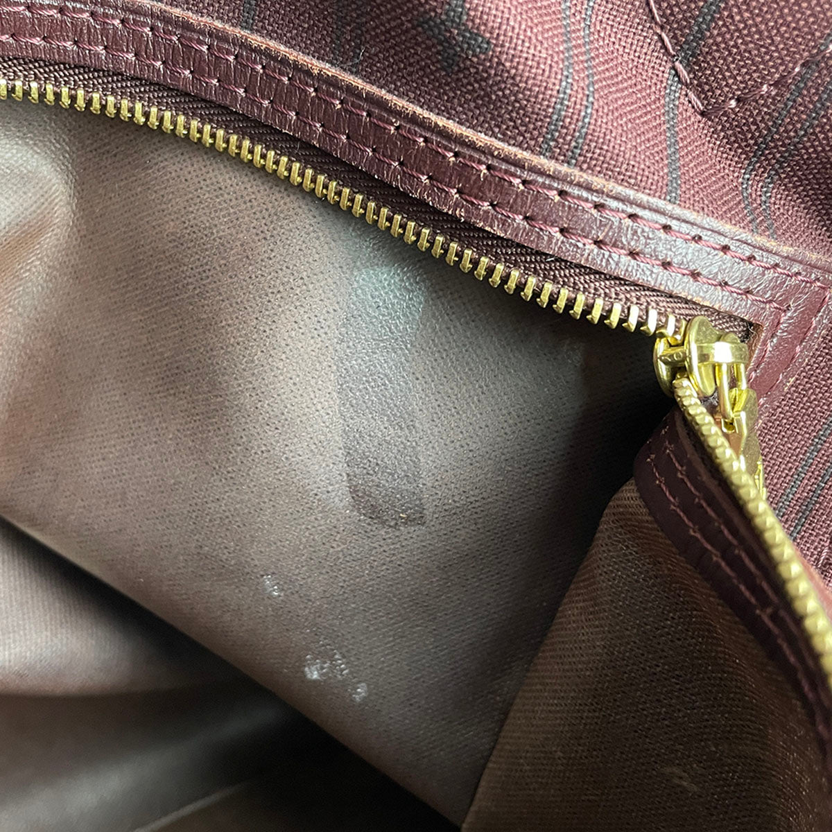 Louis Vuitton Monogram Idylle Neverfull MM Cotton Fabric Brown Tote bag 4895