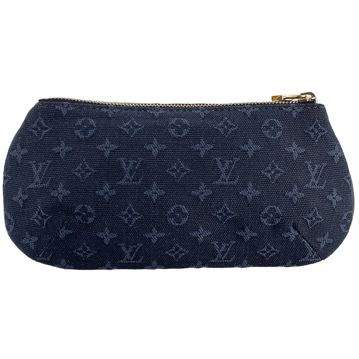 Louis Vuitton Monogram Mini Ann Sophie Canvas Fabric Navy Pouch 4889