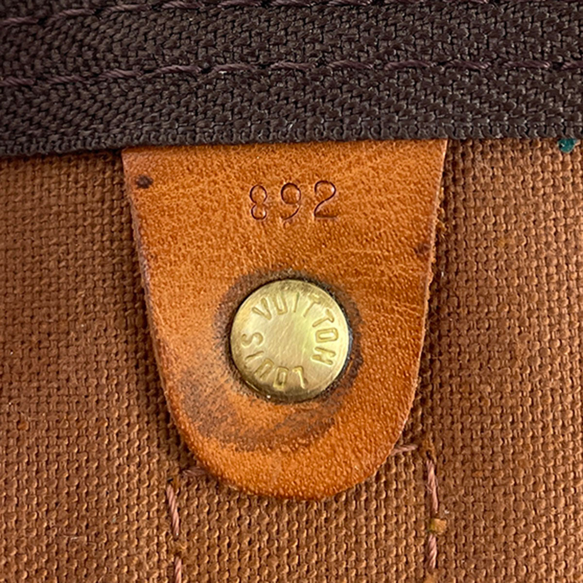 Louis Vuitton Monogram Keepall Bandouliere 55 Coated Canvas Boston Bag 4876