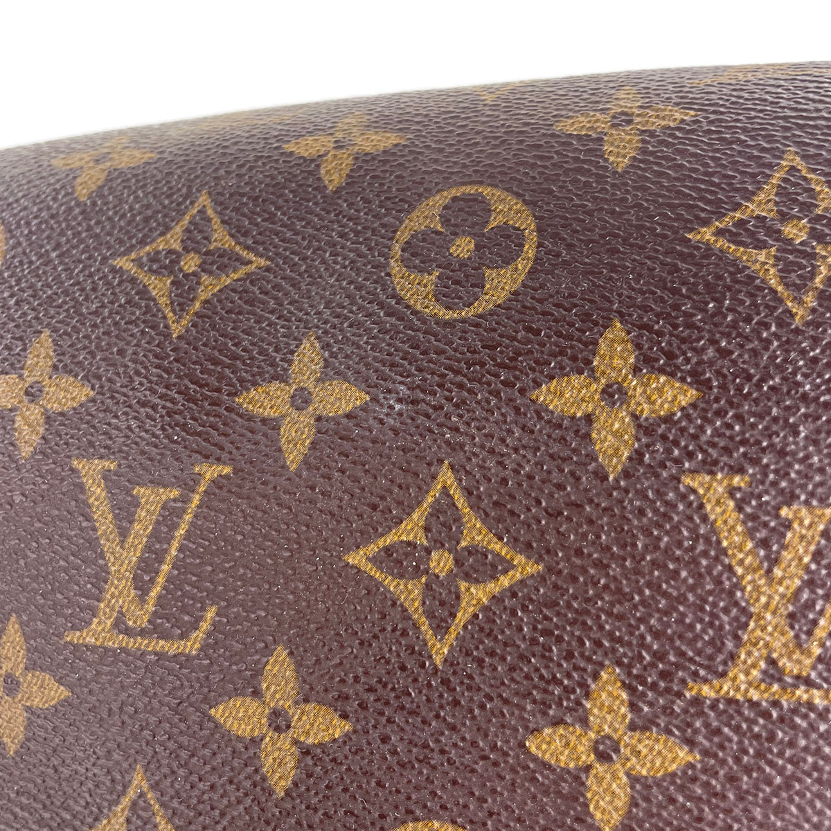 Louis Vuitton Monogram Speedy 30 Coated Canvas Fabric Brown Handbag 4909