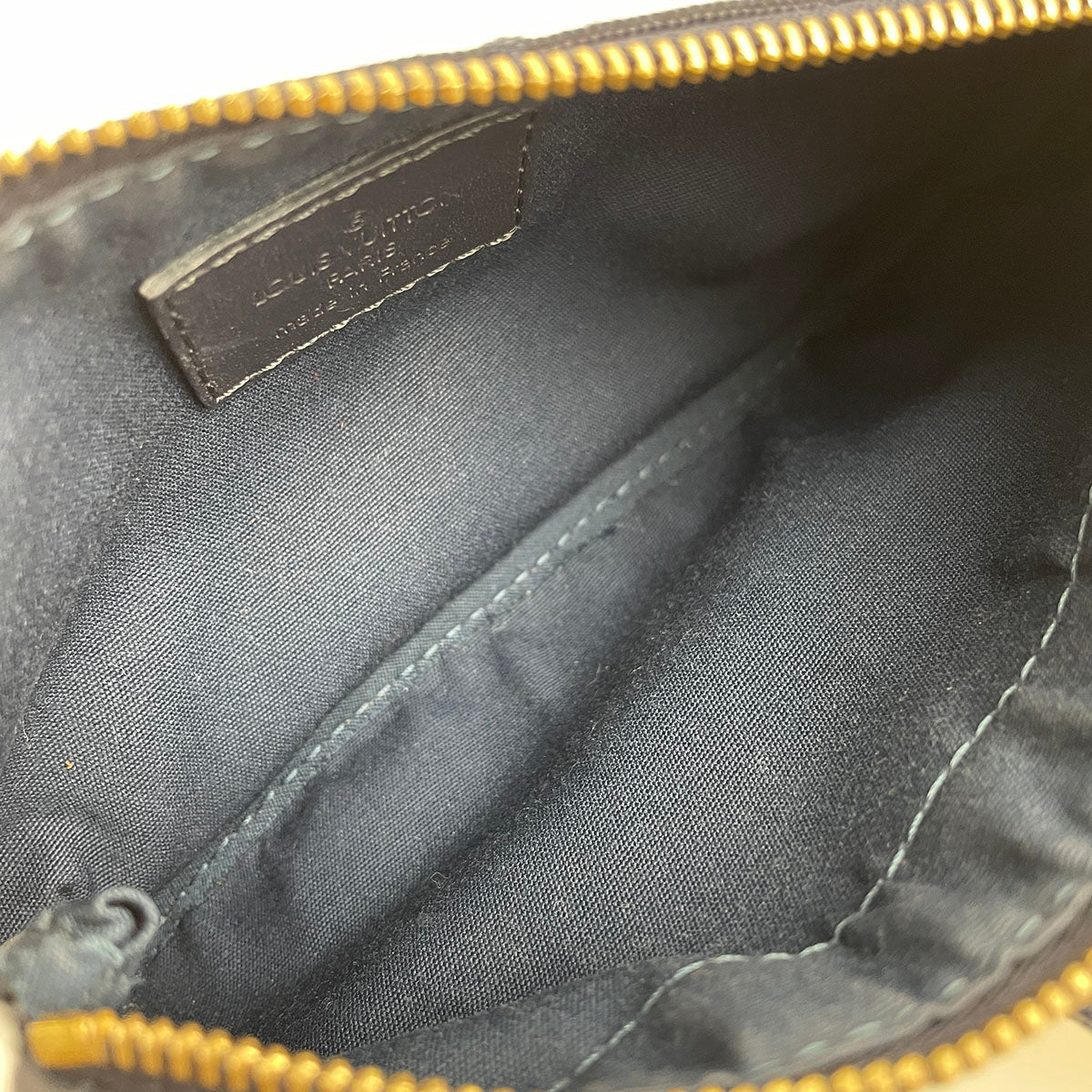 Louis Vuitton Monogram Mini Ann Sophie Canvas Fabric Navy Pouch 4889