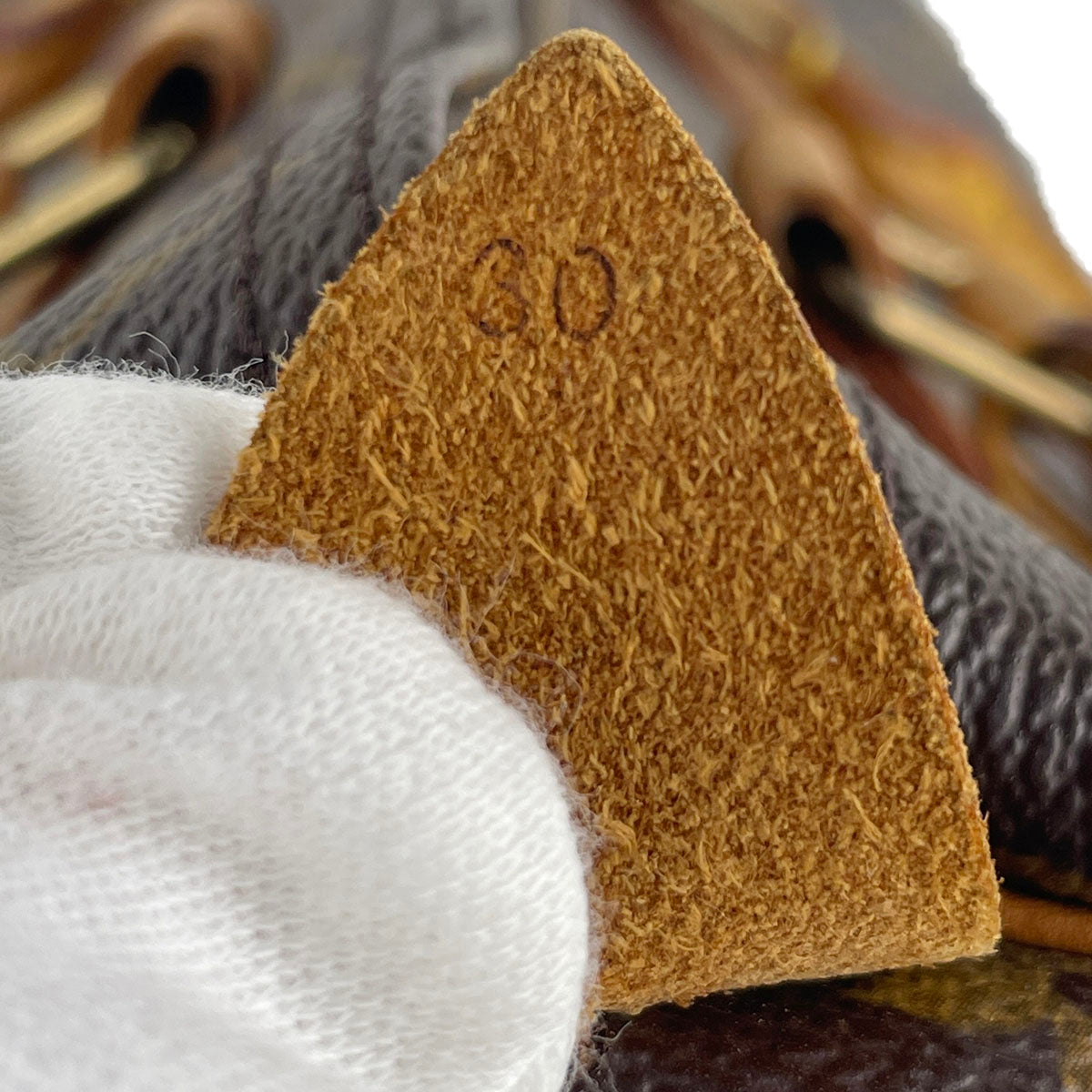 Louis Vuitton Monogram Speedy 30 Coated Canvas Fabric Brown Handbag 4924
