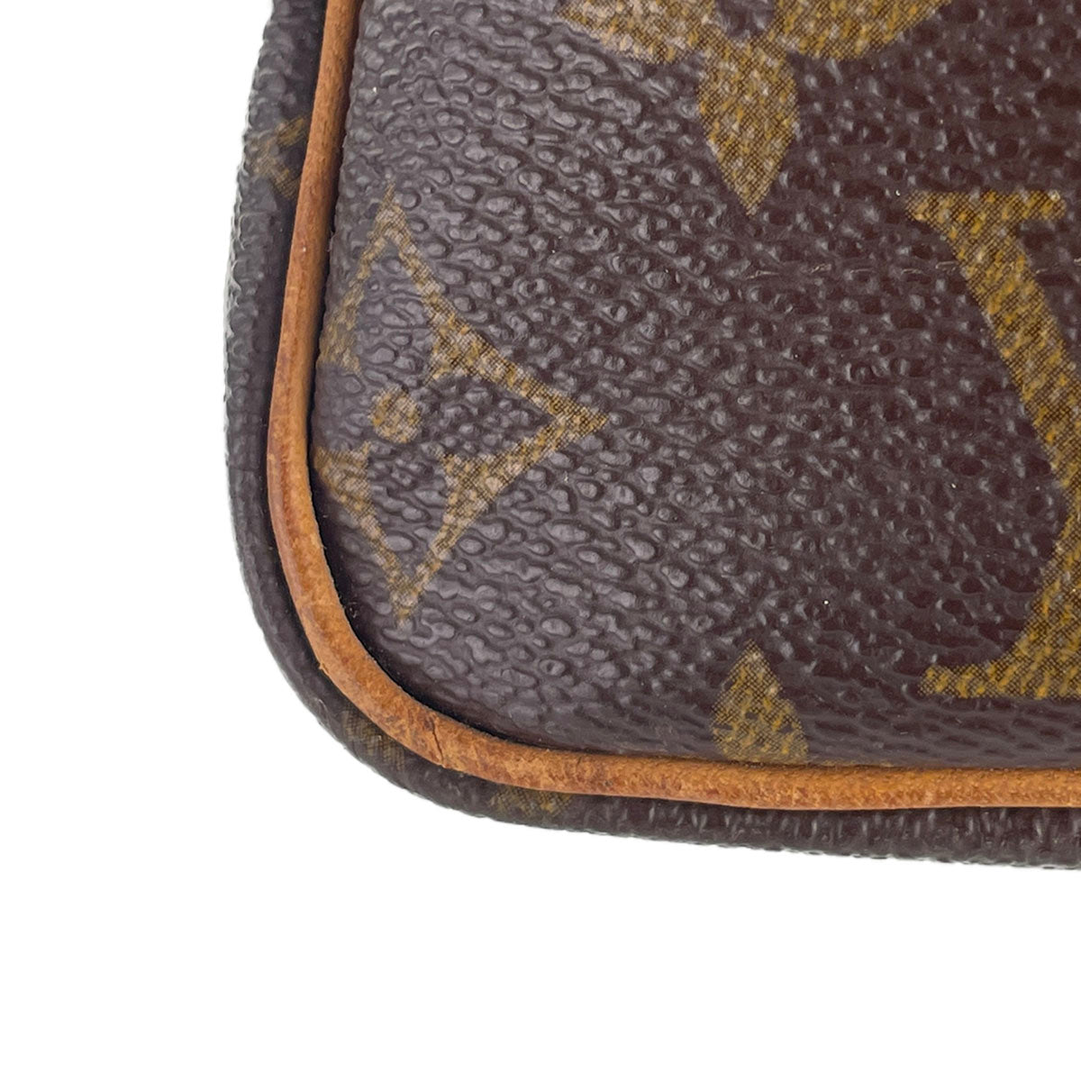Louis Vuitton Monogram Speedy 30 Coated Canvas Fabric Brown Handbag 4909