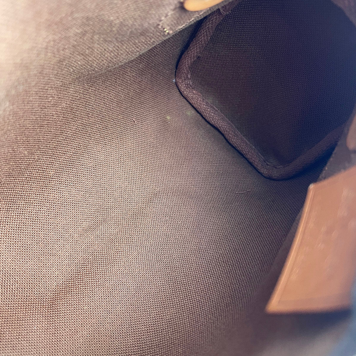 Louis Vuitton Monogram Mini speedy Coated Canvas Fabric Brown Handbag 4930
