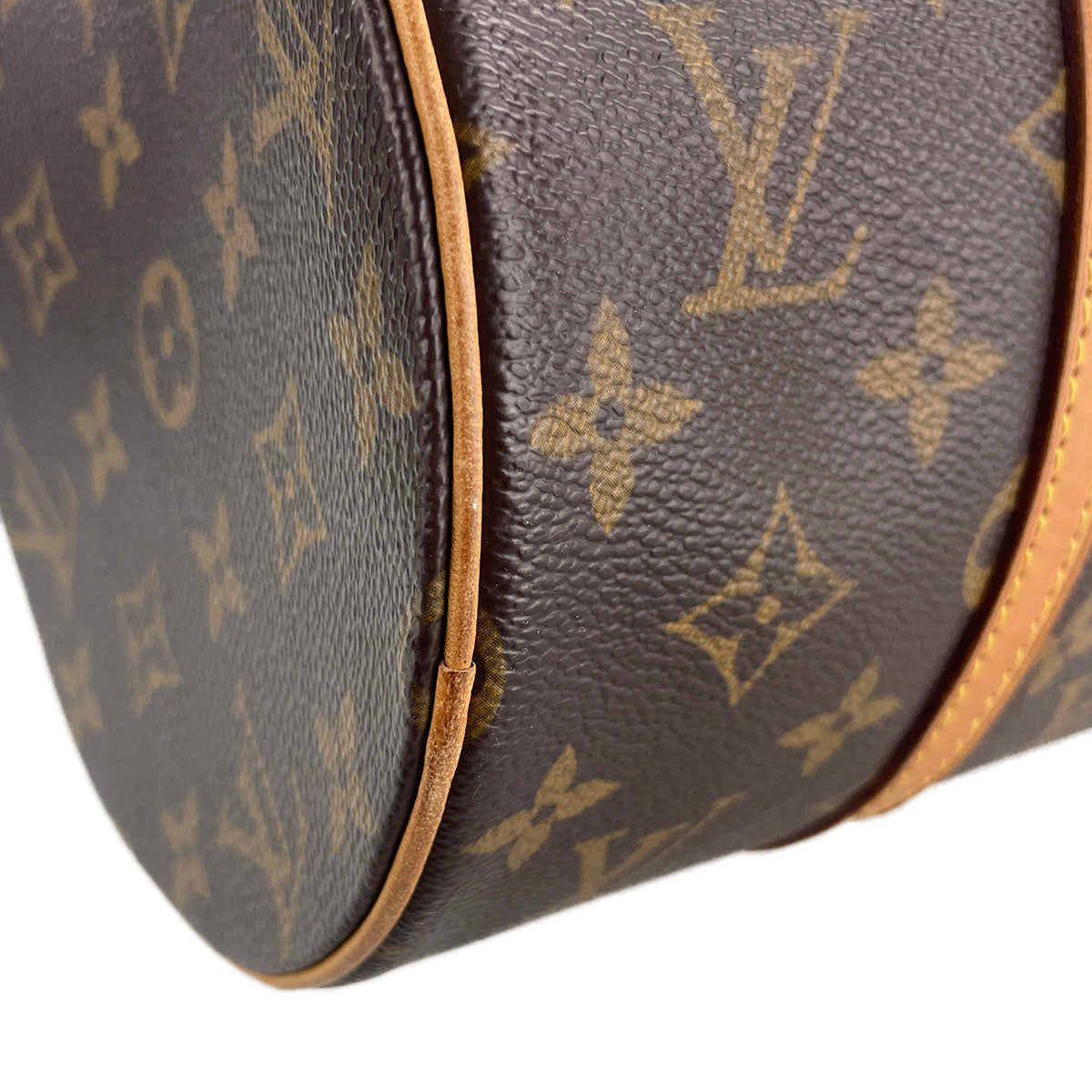 Louis Vuitton Monogram Papillon 30 Coated Canvas Brown Handbag 4841