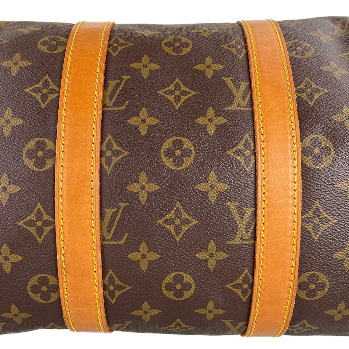 Louis Vuitton Monogram Keepall Bandouliere 45 Coated Canvas Boston Bag 4904