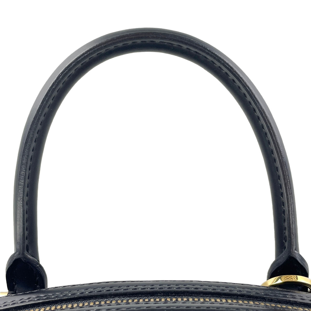 Louis Vuitton Epi Jasmine Leather Suede Black Handbag 4929