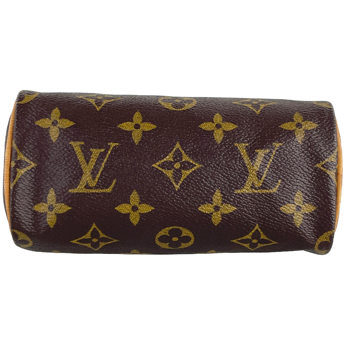 Louis Vuitton Monogram Mini speedy Coated Canvas Fabric Brown Handbag 4930